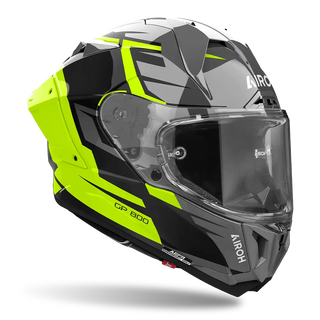 Airoh GP 800 Master Full Face Helmet - Yellow Gloss