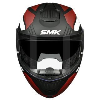 SMK Gullwing Sonic (MA231) Flip-up Helmet - Matt Black/Red/White