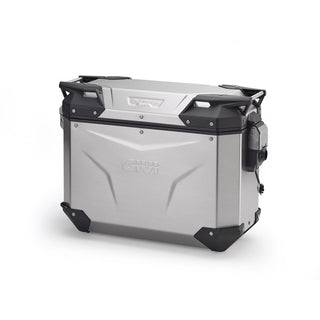GIVI Trekker Outback EVO Smart 37L Alloy Pannier Left (Single) CAM (Sold Without Lock)