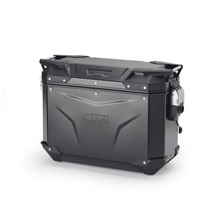 GIVI Trekker Outback EVO Smart 37L Alloy Black Pannier Left (Single) CAM (Sold Without Lock)