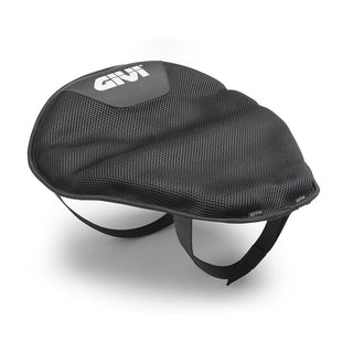 GIVI Universal Inflatable Seat Air Cushion in Black Fabric