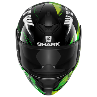 Shark D-Skwal 2 Penxa Helmet Black/Green/Yellow