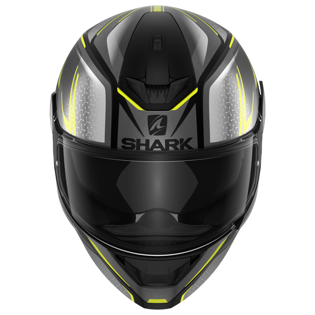 Shark D-Skwal 2 Daven Helmet Black/Anth/Yellow