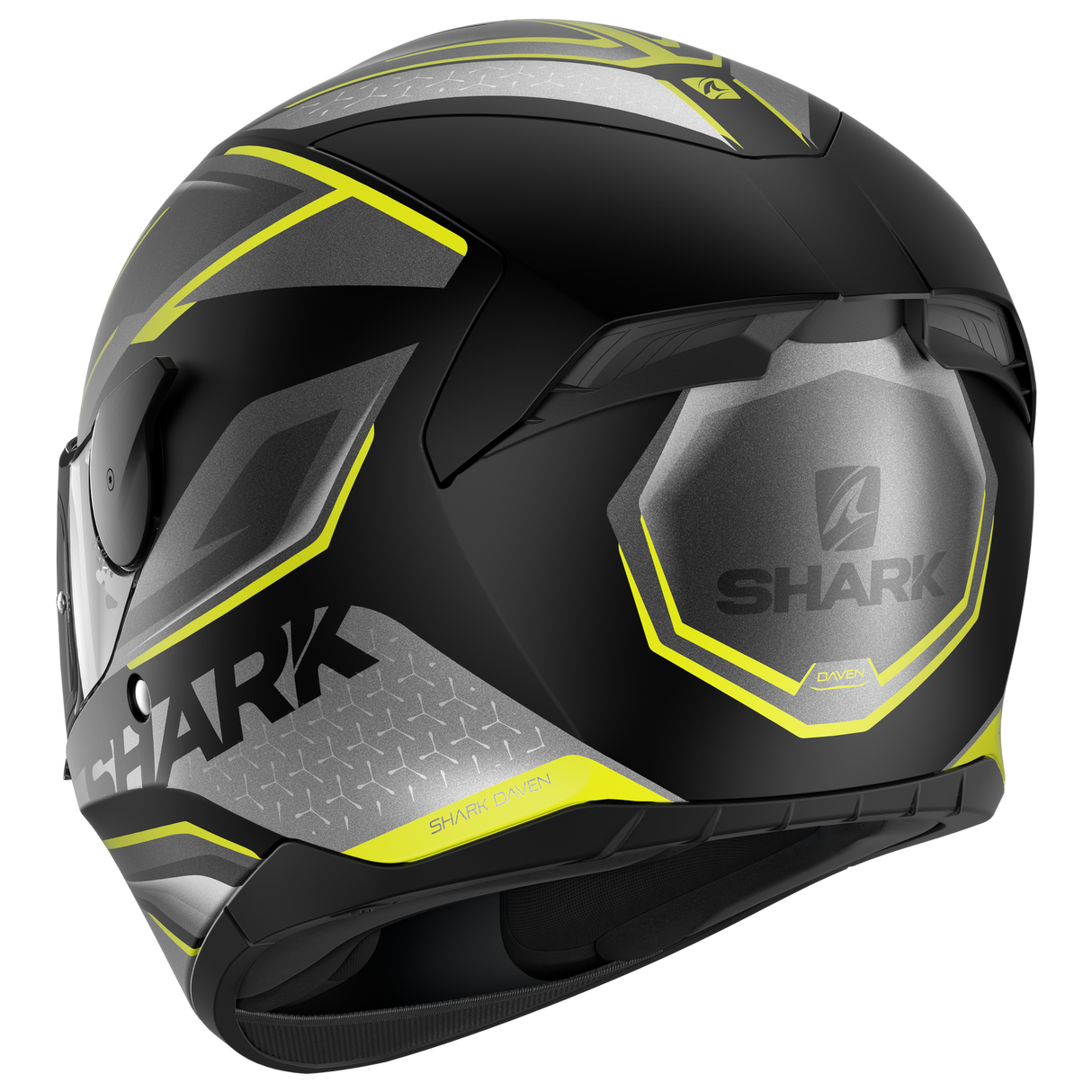 Shark D-Skwal 2 Daven Helmet Black/Anth/Yellow