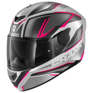 Shark D-Skwal 2 Daven Helmet Silver/Black/Violet