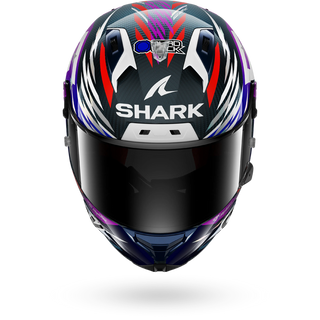 Shark Aeron-GP FIM Racing #2 Zarco Signature 2026 Replica Helmet - Violet Chrome