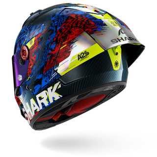 Shark Aeron-GP FIM Racing #2 Speed-Vibe Helmet - Red / Blue