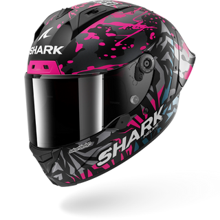 Shark Aeron-GP FIM Racing #2 Redding Replica Helmet - Matte Black / Violet / Blue