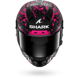 Shark Aeron-GP FIM Racing #2 Redding Replica Helmet - Matte Black / Violet / Blue