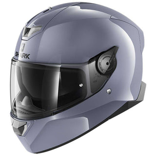 Shark Skwal 2 Blank Helmet with White LED Grey