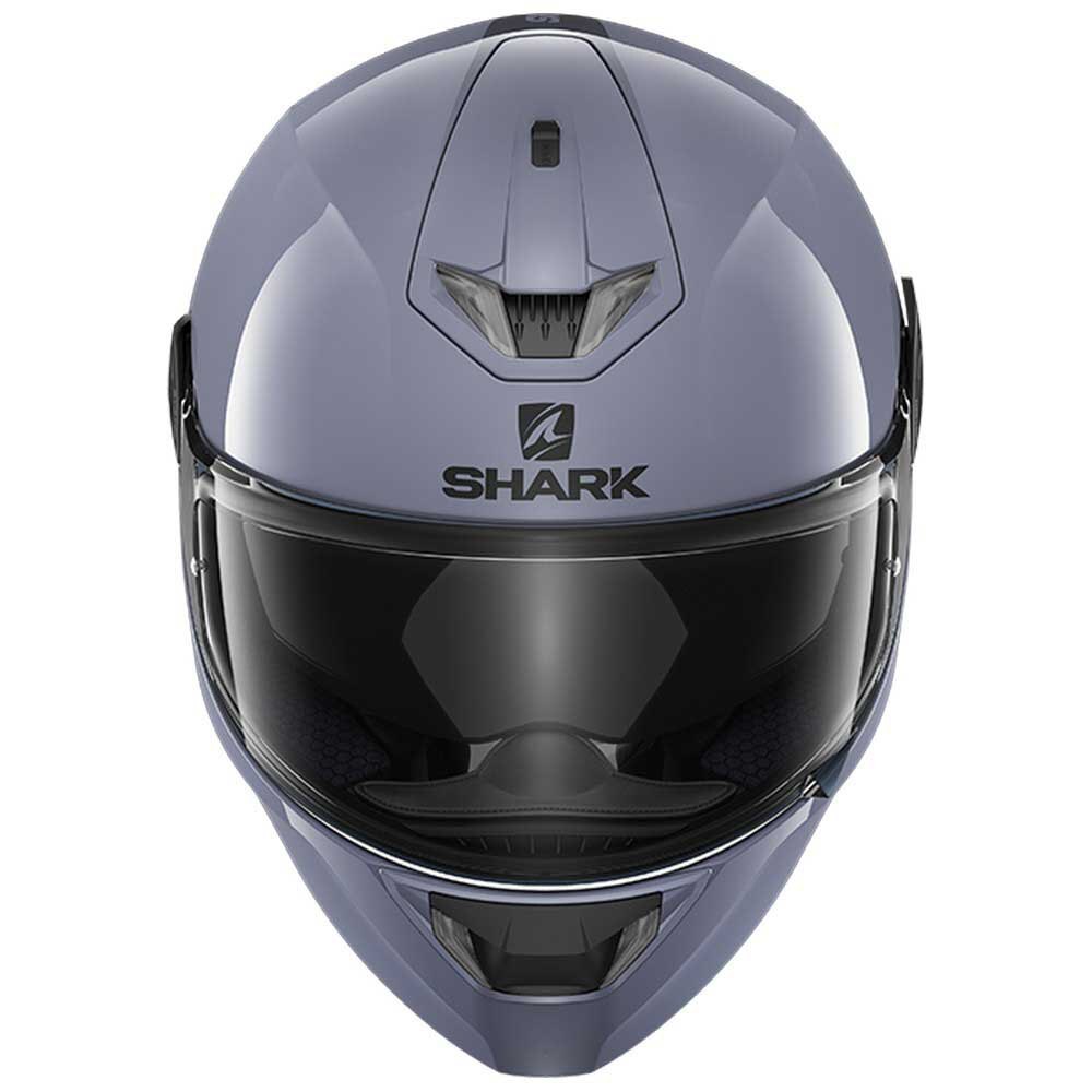 Shark Skwal 2 Blank Helmet with White LED Grey