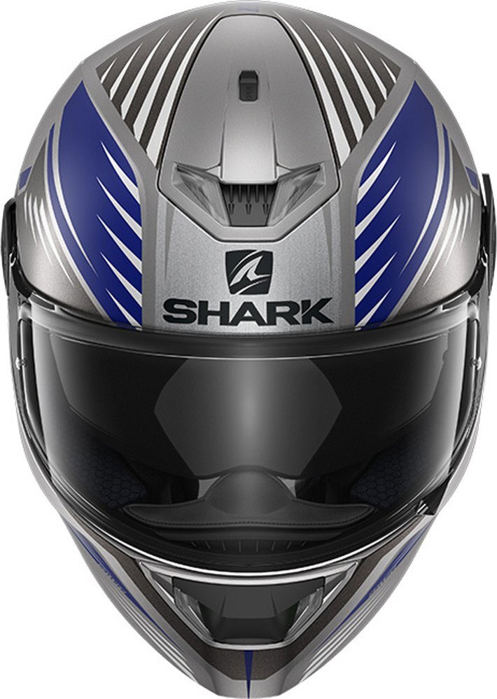 Shark Skwal 2 Hallder Helmet Anth/Blue/Anth