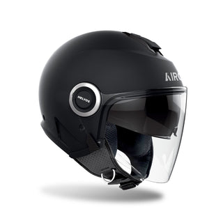 Airoh Helyos Open Face Helmet - Matte Black
