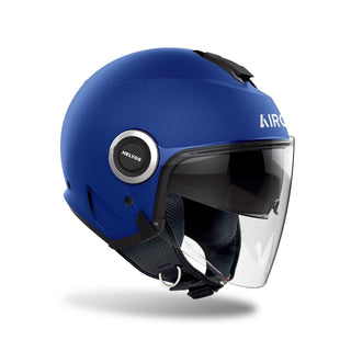 Airoh Helyos Open Face Helmet - Matte Blue