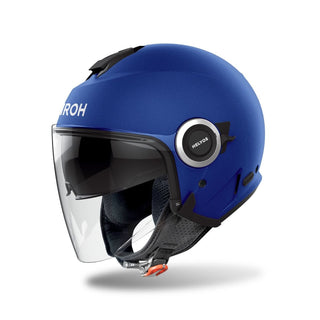 Airoh Helyos Open Face Helmet - Matte Blue
