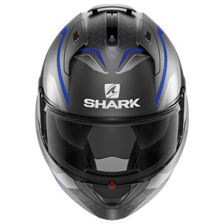 Shark Evo-ES Yari Helmet Anth/Blue/Silver