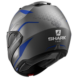 Shark Evo-ES Yari Helmet Anth/Blue/Silver
