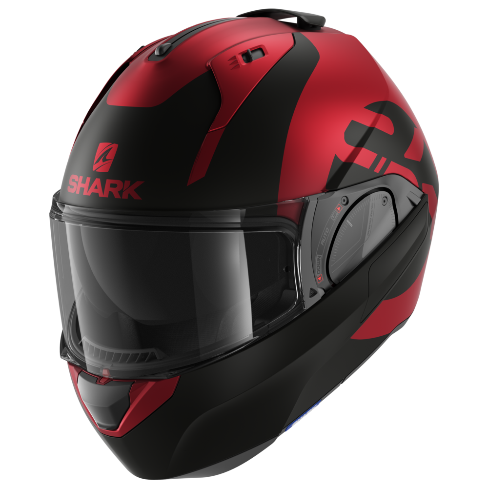 Shark Evo-ES Kedje Helmet Red/Black/Red