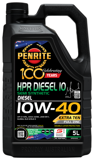 Penrite HPR Diesel 10 10W-40 Semi Synthetic 5 Litre