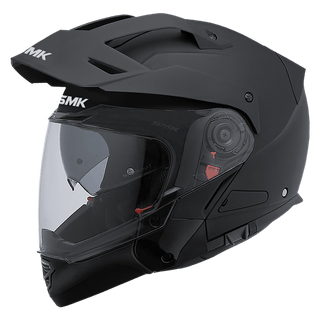 SMK Hybrid Evo Motorcycle Helmet (MA200) - Matt Black