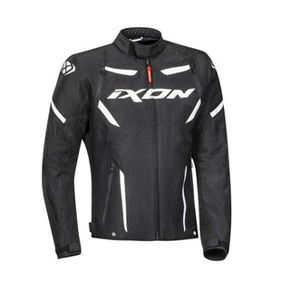 Ixon Striker Motorcycle Jacket - Black/White