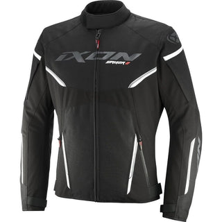 Ixon Striker 2 Motorcycle Jacket - Black / White