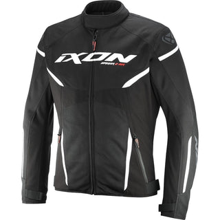 Ixon Striker 2 Air WP Motorcycle Jacket - Black / White