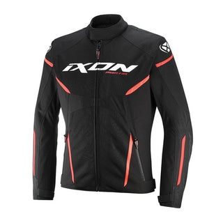 Ixon Striker 2 Air Waterproof Jacket - Black/White/Red
