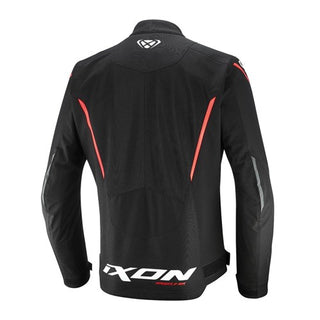 Ixon Striker 2 Air Waterproof Jacket - Black/White/Red