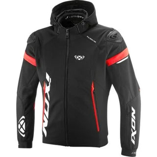 Ixon Pulsion Air Motorcycle Jacket - Black / White / Red