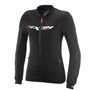 Ixon Arma Women's Motorcycle Jacket - Black / White / Pink