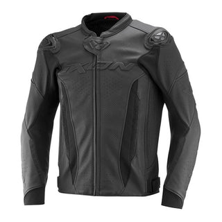 Ixon Vortex 3 Leather Jacket - Black/Black