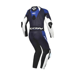 Ixon Vortex 3 One Piece Motorcycle Racing Suit - Blue / White