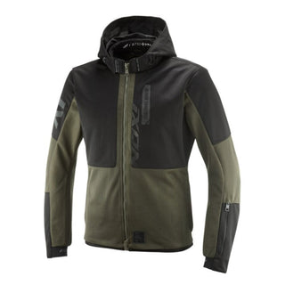 Ixon Park Air Motorcycle Jacket - Khaki / Black