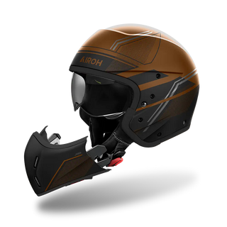 Airoh J110 Slim Helmet - Matt Bronze