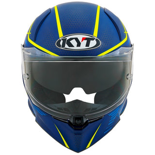 KYT R2R Concept Helmet - Matt Blue/Yellow