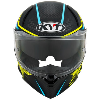 KYT R2R Concept Helmet - Matt Black/Yellow