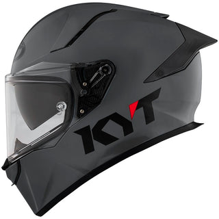 KYT R2R Plain Helmet - Gorilla Grey