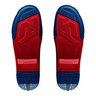 Leatt 4.5/5.5 Boot Outer Sole - Blue / Red [Pair]