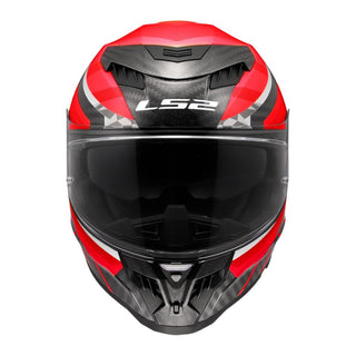LS2 FF807 Dragon Carbon Trax Helmet - Black / Carbon