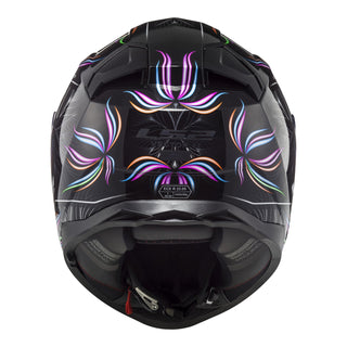 LS2 FF811 Vector II Tropical Helmet - Black / White 06