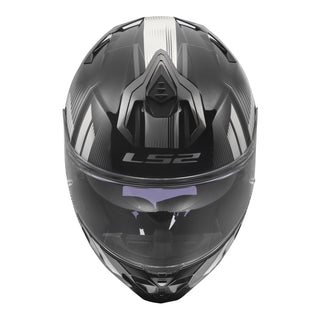 LS2 FF817 Challenger II Nitro Helmet - Black / Grey