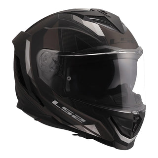 LS2 FF818 Storm III Sporty Helmet - Black / Grey