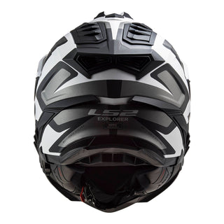 LS2 MX701 Explorer Alter HPFC Helmet - Matte Black / White 06