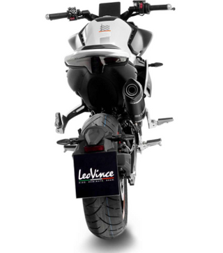 LoeVince LV One Evo Slip-On Exhaust Black Edition for CF Moto 800NK Advanced/Sport '23-24
