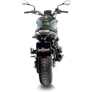 LoeVince LV-10 Slip-On Exhaust A Stainless Full Black for Benelli Leoncino 800 '22