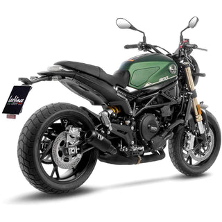 LoeVince LV-10 Slip-On Exhaust A Stainless Full Black for Benelli Leoncino 800 '22