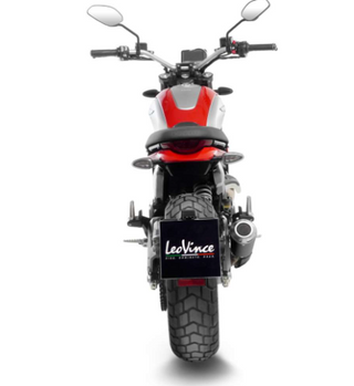 LoeVince LV-10 Slip-OnExhaust Carbon for Ducati Scrambler 800 Icon/Full Throttle/Night Shift 23-26