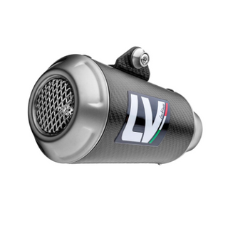 LoeVince LV-10 Slip-OnExhaust Carbon for Ducati Scrambler 800 Icon/Full Throttle/Night Shift 23-26