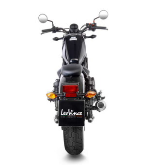 LoeVince LV-14 Slip-On Exhaust  Black for Benelli TRK 702 '23-
